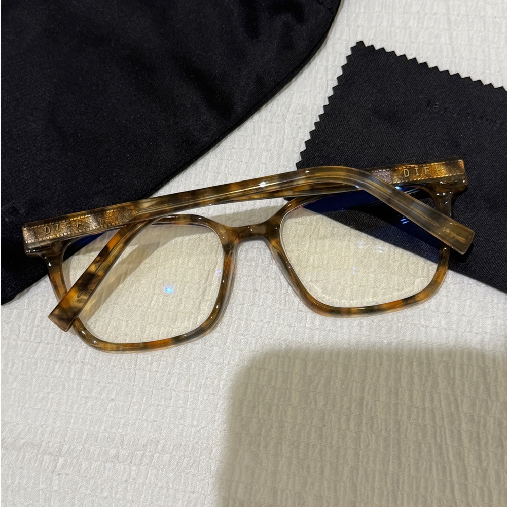 Diff Eyewear Tortoiseshell Bluelight Glasses - image 3